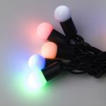 Светодиодная нить Eurosvet 400-103 мульти с эффектом мерцания 10м IP65