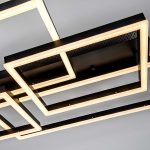 Потолочная люстра LED4U L11046-4 BK