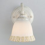 Бра Eurosvet 60107/1 белый с золотом