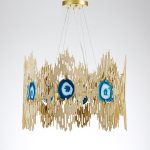 Подвесная люстра DeLight Collection Boho 9275P-6 gold