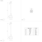 Подвесной светильник Eglo Manzanares 900305