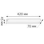 Настенный светильник Gauss Venera BR001