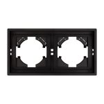 Рамка пластиковая на 2 поста Arlight FRM-TENDO-PL-2-BK 053840