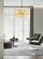 Подвесная люстра Delight Collection BRCH9161WG nickel