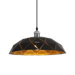 Подвесной светильник Lumina Deco Grosetto LDP 8039-400 BK+CHR