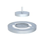 Потолочный светильник Lumker DL-NEFRIT900-80-SL-NW-DALI 006294