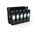 Лампа светодиодная филаментная Gauss E14 11W 4100К прозрачная 103801211