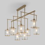 Потолочная люстра Eurosvet Inari 60144/10 золото Smart a061944