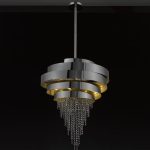 Подвесная люстра Delight Collection 68044 black chrome