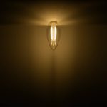 Лампа светодиодная филаментная Gauss E14 11W 2700К прозрачная 103801111