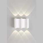 Уличный настенный светильник Crystal Lux CLT 022W3 WH 4000K