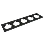 Рамка пятиместная Stekker GFR00-7005-05М Катрин 49604