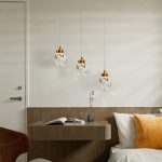 Подвесной светильник Delight Collection Crystal rock II 9701P/3L brass