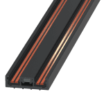 Ультратонкий накладной магнитный шинопровод iLedex Vision 4825-25/7-2000-BK