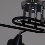 Потолочная люстра Reluce 70052-3.3-04 CR+BK