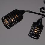 Потолочная люстра Reluce 70052-3.3-04 CR+BK