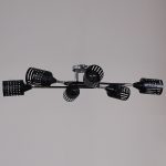 Потолочная люстра Reluce 70052-3.3-06 CR+BK