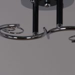 Потолочный светильник Reluce 70139-3.3-02 CR+BK