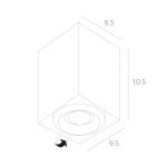 Потолочный светильник Arte Lamp Pictor A5654PL-1WH