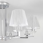 Потолочная люстра Eurosvet Alegria 60125/8 хром Smart (60114/8)