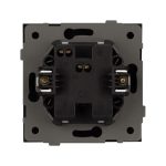 Механизм выключателя одноклавишный непроходной Arlight SWT-TENDO-MK01-PL-BK (230V, 10A) 054035