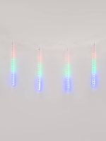 Уличная светодиодная гирлянда (11122) Uniel занавес Падающие звезды 220V разноцветный ULD-E2405-240/DTK MULTI IP44 METEOR