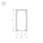 Профиль Arlight PIK-1019-2000 ANOD 023857