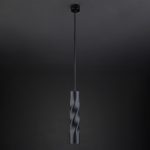 Подвесной светодиодный светильник Eurosvet Scroll 50136/1 LED черный