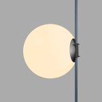 Трековый однофазный светильник Denkirs Belty Orb DK5555-BK