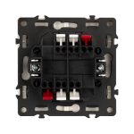 Механизм выключателя двухклавишный проходной Arlight SWT-NOBE-MKP2-SFPL-WH (230V, 10A) 054242