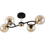 Люстра на штанге Reluce 01338-0.3-04 BK+FGD