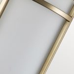 Настенный светильник Feiss FE-FUSION1-PNBR