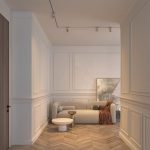 Трековый трехфазный светильник Arlight SP-PLURIO-TRACK-4TR-R77-9W Day4000 (WH-BRS, 36 deg, 230V) (IP20 Металл) 038100