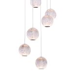 Подвесная люстра DeLight Collection Elliot Diamante MD20001012-12A chrome