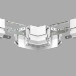 Угловой элемент 90° Denkirs Smart One TR2026-WH