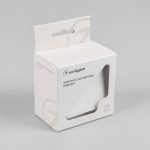 Механизм выключателя одноклавишный непроходной Arlight SWT-MK01-PL-WH-V (250V, 10A) 049867