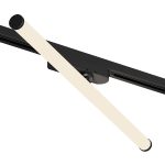 Трековый однофазный светильник Denkirs Strom DK6638-BK