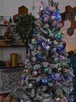 Уличная светодиодная гирлянда (UL-00007284) Uniel Лучи росы 220V  разноцветный ULD-E0200-200/STA Multi IP44