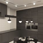 Трековый однофазный светильник Denkirs Smart Moon DK8055-BK