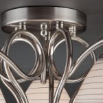 Потолочная люстра Eurosvet Megan 30121/5 сатин-никель