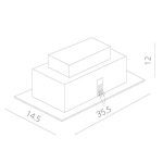 Встраиваемый светильник Arte Lamp Technika A5930PL-3WH