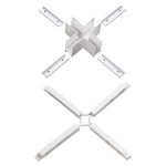 Соединитель с токопроводом для шинопровода Х-образный Novotech Flum 135127