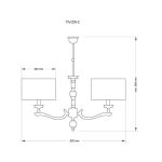 Подвесная люстра Kutek Mood Seti SET-ZW-8 (Z)