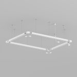 Подвод питания для подвесного монтажа трека Denkirs Smart Base TR2124-WH