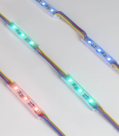 Модуль управляемый Arlight SPI-B3 12V RGB-RAM (0.6W, IP66, 120 deg) 036824