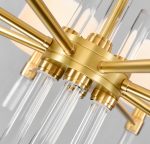 Подвесная люстра Delight Collection 8009P-6 gold