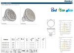 Лампа светодиодная Kanlux LED60 GX5.3 3W 3200К 7840