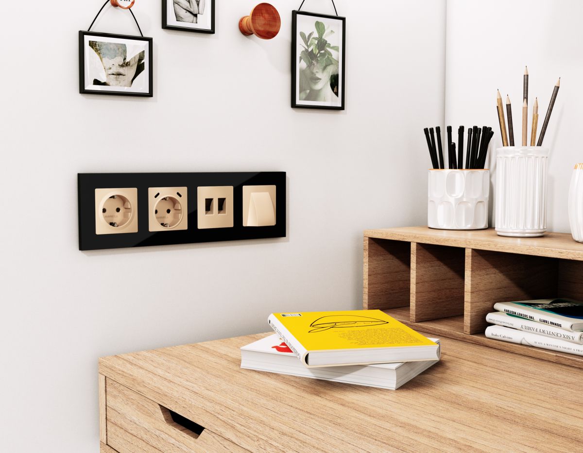 Комплект вывода кабеля с фиксатором Alfa Шампань Quant Ambrella Volt MA615810 (AP6158, VM238)