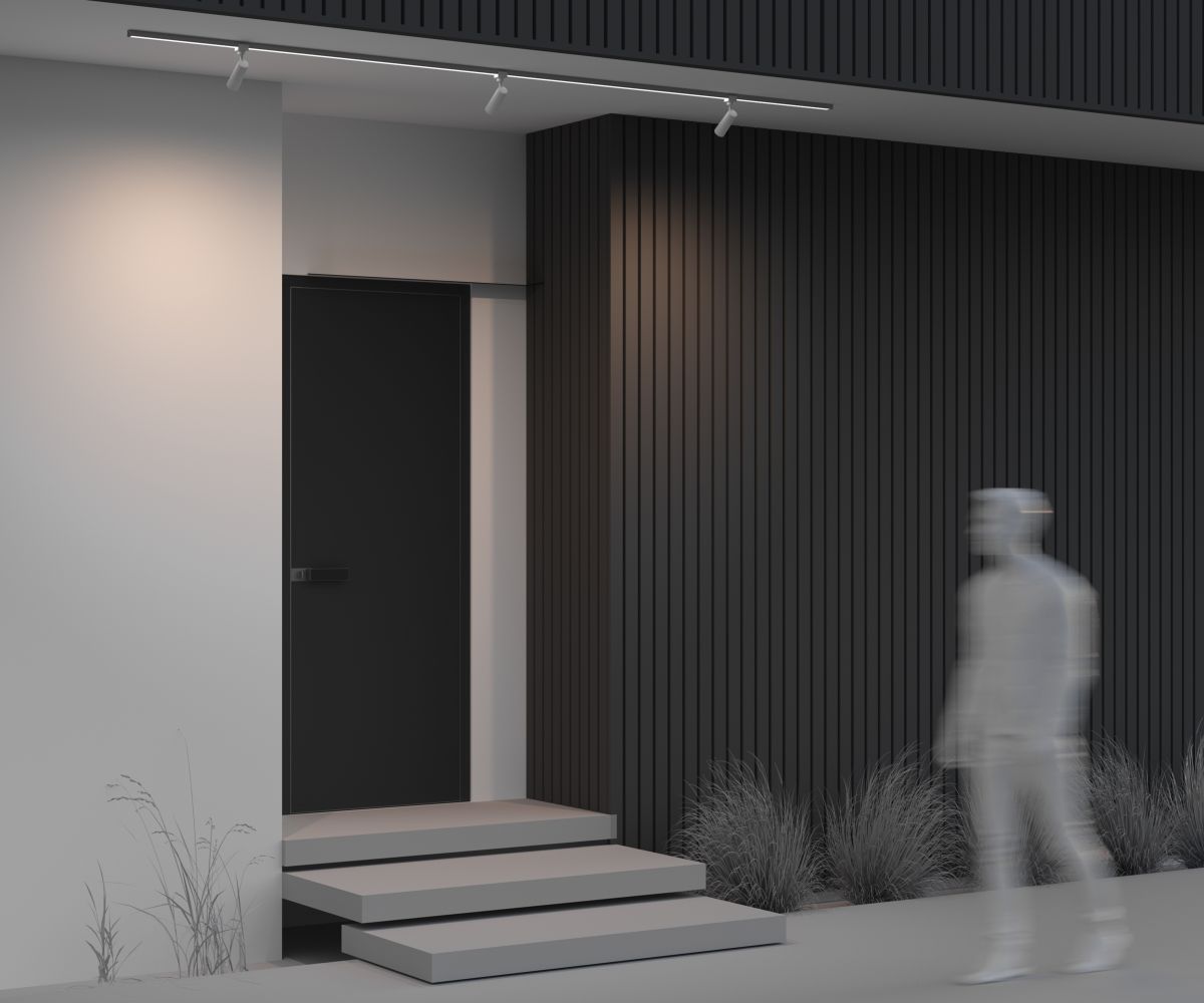 Уличный трековый светильник Maytoni Focus Led Elasity IP O-TR01-1-S-8WW3K