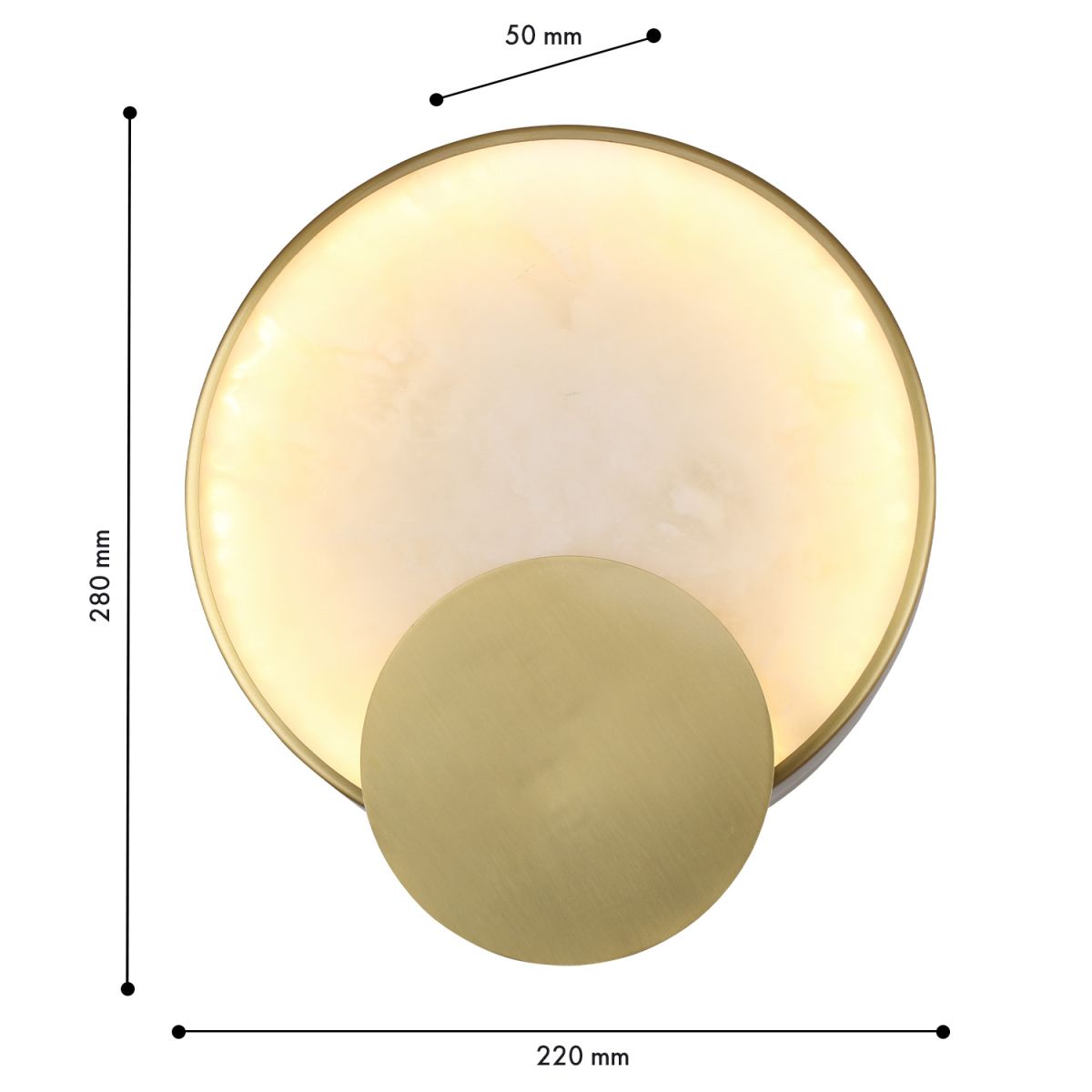Настенный светильник Favourite Solaris 4729-1W